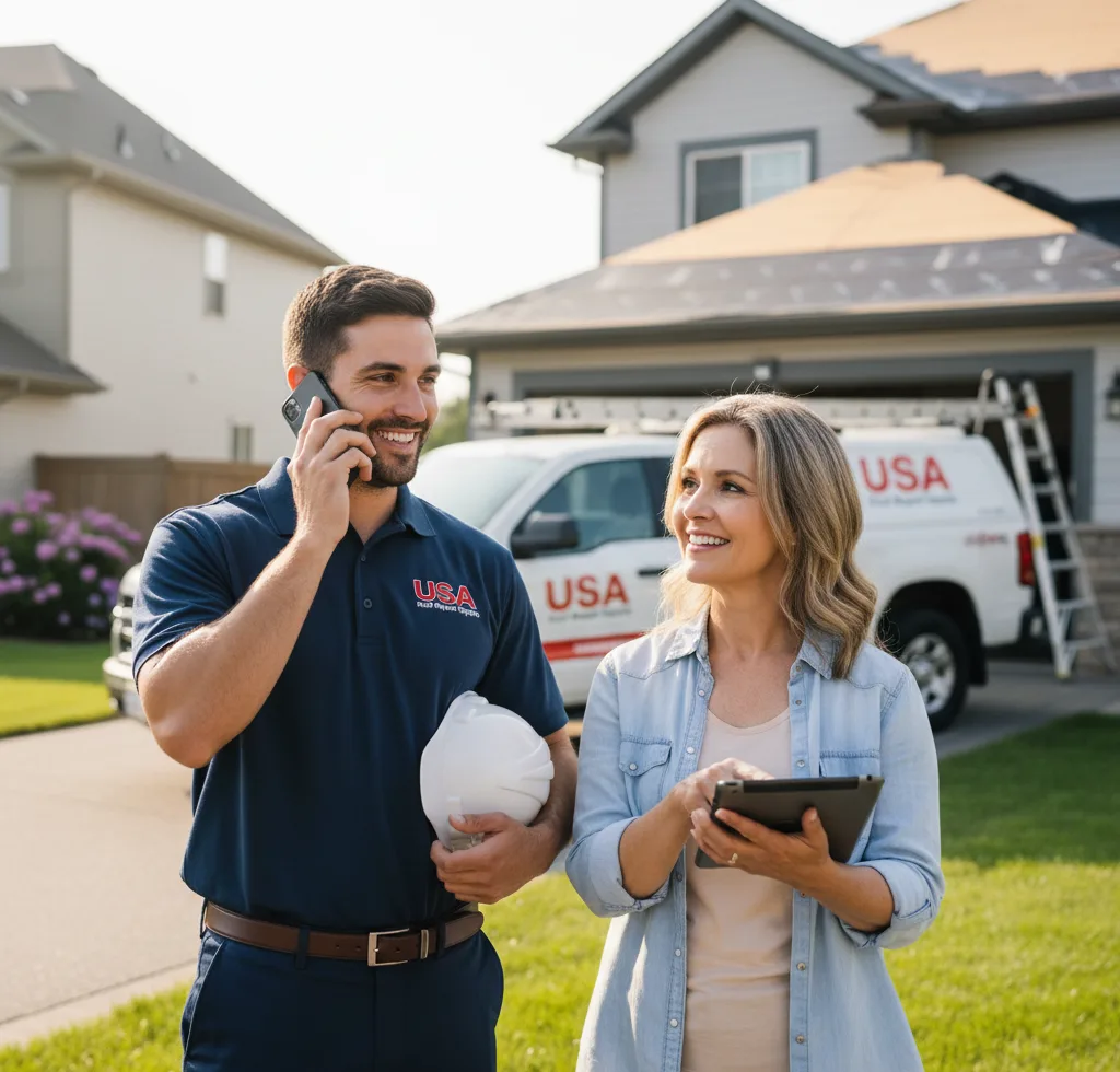 USA Roof Repair Experts customer support in Hoquiam